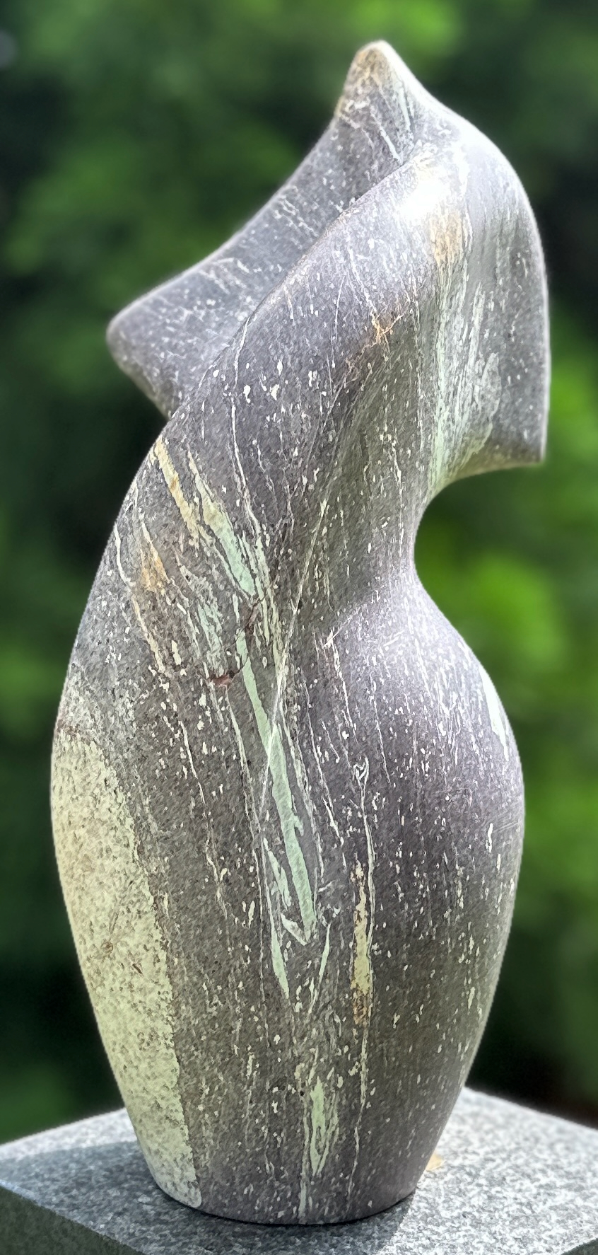 Serpentin Kobalt 16x16,5x40 cm